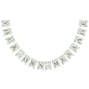 Bannière Mariage Eucalyptus & Fern Rings