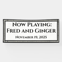 Bannière Marquee Mariage