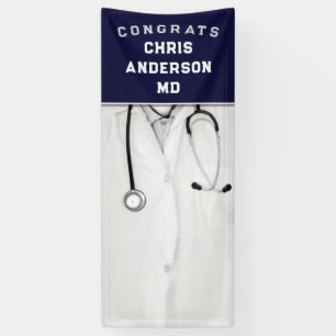 Bannière Médicale de diplôme d'études