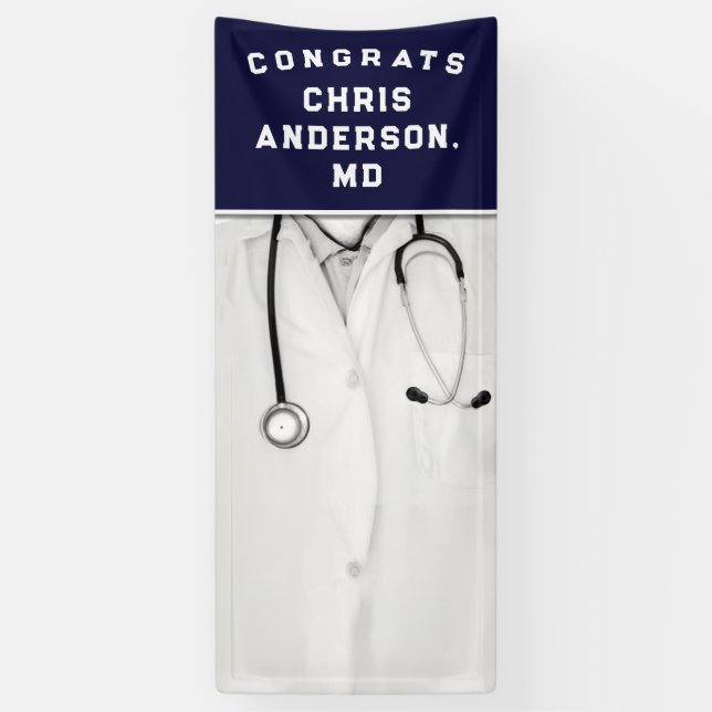 Bannière Médicale de diplôme d'études (Vertical)