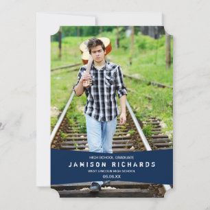 Bannière moderne Faire-part / Marine