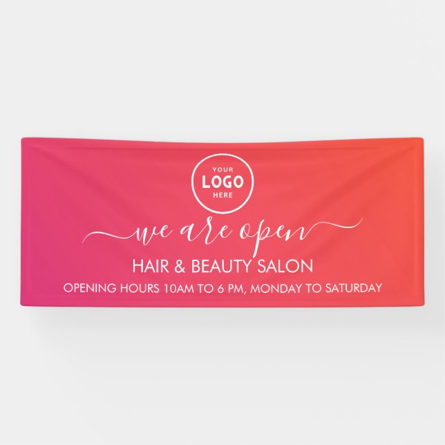 Bannière moderne professionnelle de logo d'entrepr (Horizontal)