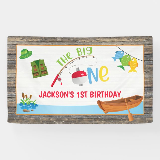 Bannière Pêche premier anniversaire (Horizontal)