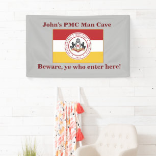 * Bannière personnalisable 3'x5 pour MAN CAVE ave