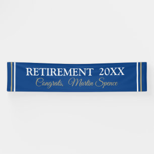 Bannière personnalisée de retrait XL 12'