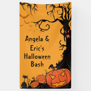 Bannière personnalisée du parti Halloween