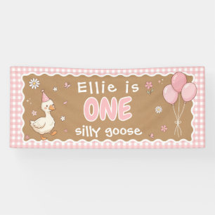 Bannière personnalisée pour le 1er anniversaire de