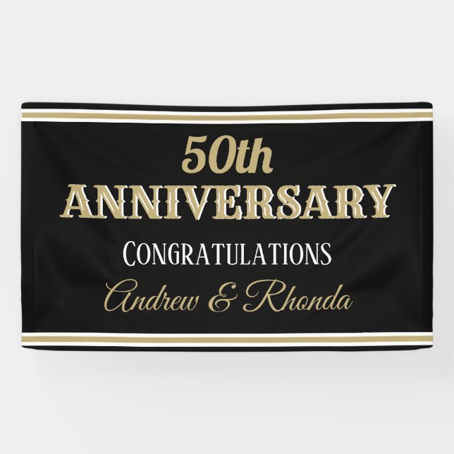 Bannière personnalisée pour un anniversaire de mar (Horizontal)