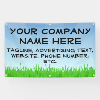 Bannière personnalisée publicitaire commerciale Bl