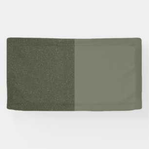 Bannière personnalisée texturée verte de mousse fr