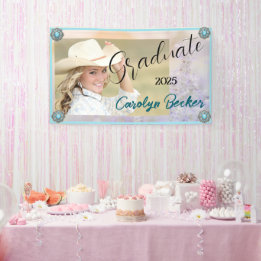 Bannière photo Western Cowgirl Graduation