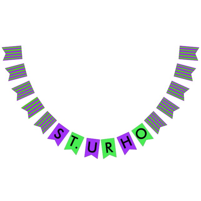 Bannière pourpre de Parti Vert de jour de St Urho (Tout)