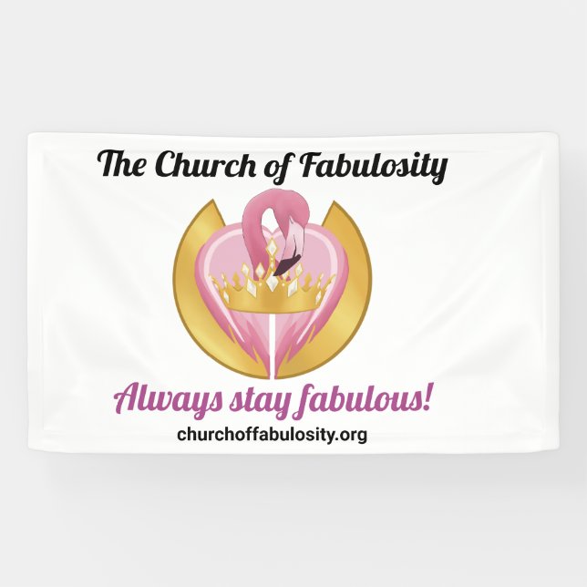 Bannière promotionnelle de l'Eglise de Fabulosity (Horizontal)