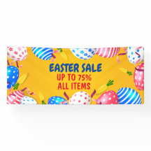 Bannière promotionnelle de Pâques