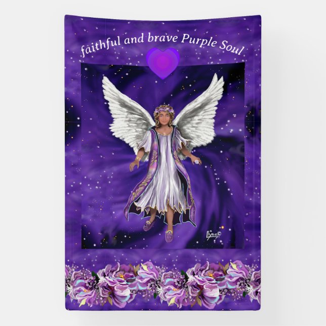Bannière Purple Soul (Verticale)