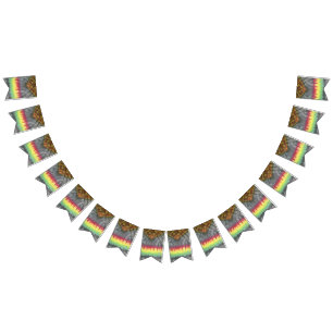 bannière Rasta 1 d'étamine de partie de tiedye