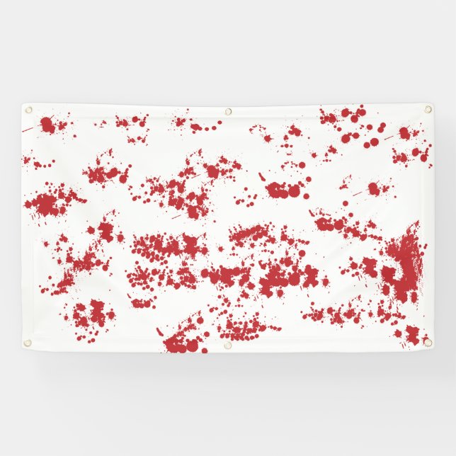 BANNIÈRE SPATTER PERSONNALISÉE (Horizontal)