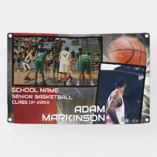 Bannière Sport senior Grunge Basketball