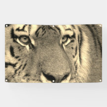 Bannière TIGER AVEC GROMMET
