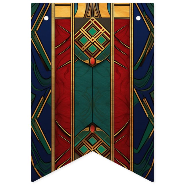 Bannière traditionnelle africaine de Bunting Patte (Premier drapeau)