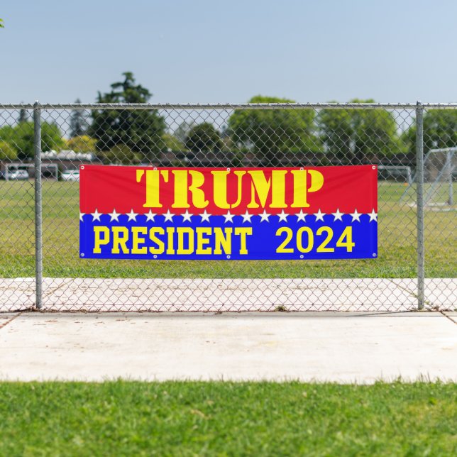 BANNIÈRE TRUMP 2024 (En situation)