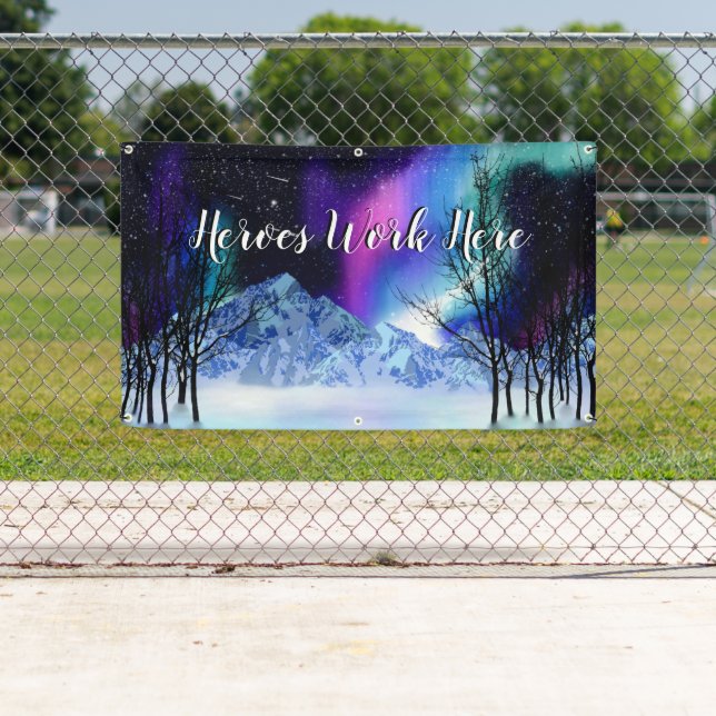 Bannière Winter Wonlights (En situation)