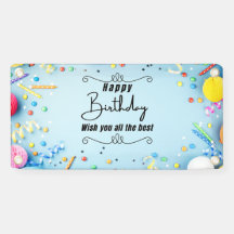 Bannières d'anniversaire - Imprimable Joyeux Anniv