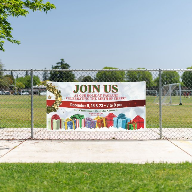 Bannières de Noël pour les concours de l'église ou (Insitu)