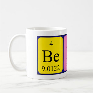 Banno périodique nom de la table mug