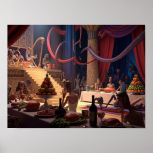 Banquet der Pharaonen Poster