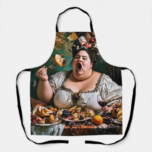 "Banquet of Chaos" Surreal farbenfrohe Kunstwerke Schürze
