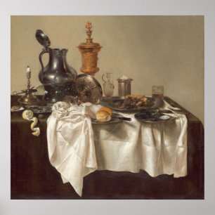 Banquet - Willem Claesz Heda Poster d'art