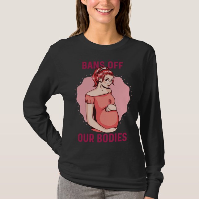Bans Off Our Bodies Texas Abortion Law Takes Effec T-Shirt (Vorderseite)
