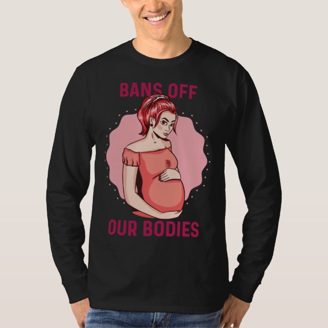Bans Off Our Bodies Texas Abortion Law Takes Effec T-Shirt (Vorderseite)