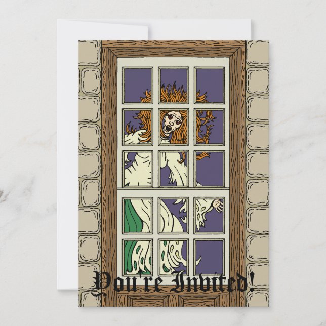 Banshee Einladung (Vorderseite)