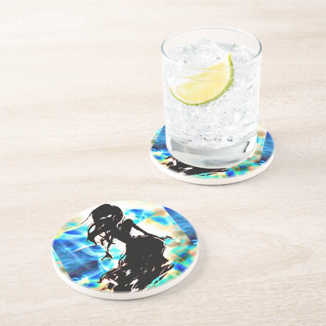 Banshee Getränkeuntersetzer (Seite)