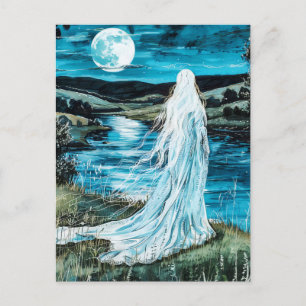 Banshee keltischer klagender Todesgeist Postkarte