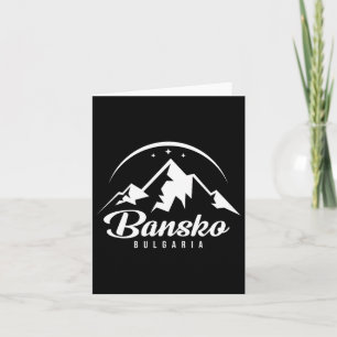 Bansko Bulgarien Skigebiet Skifahren Snowboarden Karte