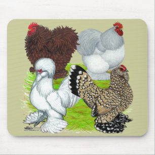 Bantams Feather Leged Mousepad