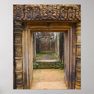 Banteay Srei Temple, Angkor, Siem Reap Province, Poster