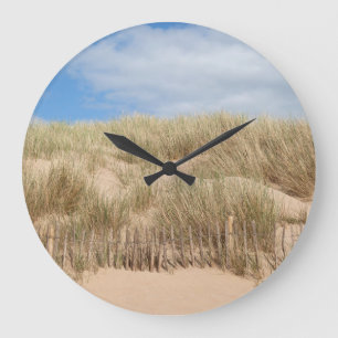 Bantham Beach Großuhr Große Wanduhr
