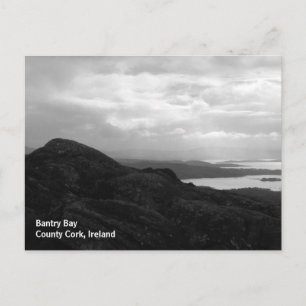 Bantry Bay von Tunnel Road Irland. Postkarte