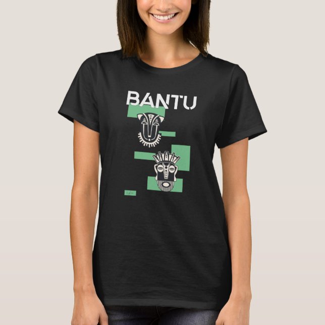 Bantu-Maske T-Shirt (Vorderseite)