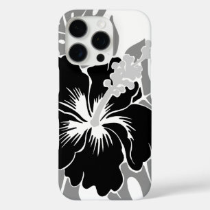 Banzai Beach Hawaiian Hibiskus Black iPhone 16 Pro Hülle
