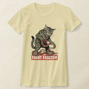 Banzai Kat Kampf gegen den Faschismus T-Shirt
