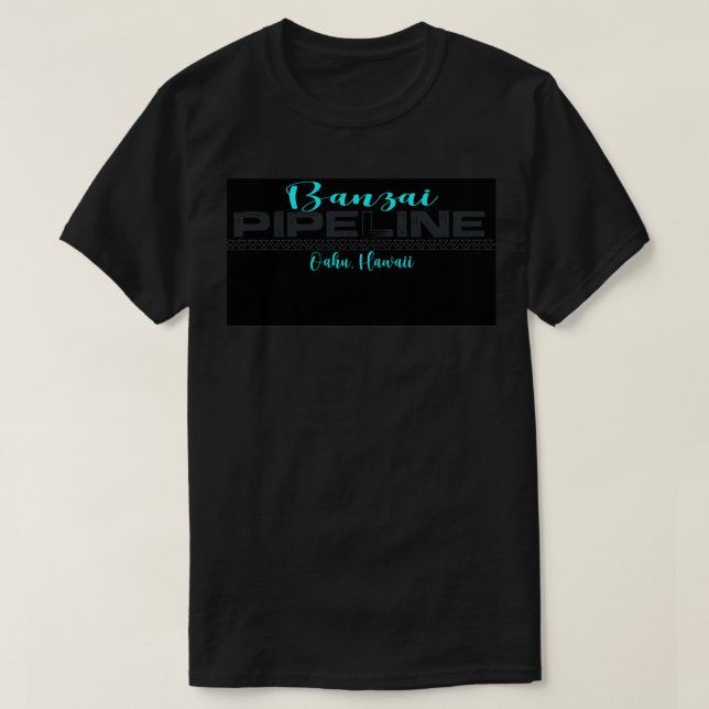 Banzai Pipeline-Design T-Shirt (Design vorne)