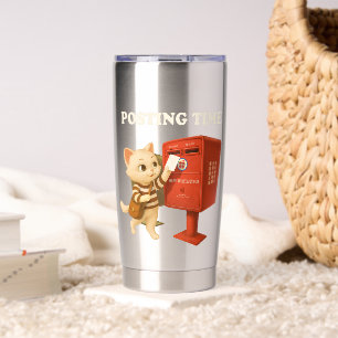 Bao Bao: Postzeit mit retro taiwanesischem Briefka Thermobecher