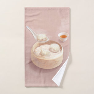 Bao Buns à vapeur avec thé