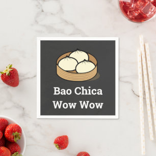 Bao Chica Wow Paper Napkin Serviette