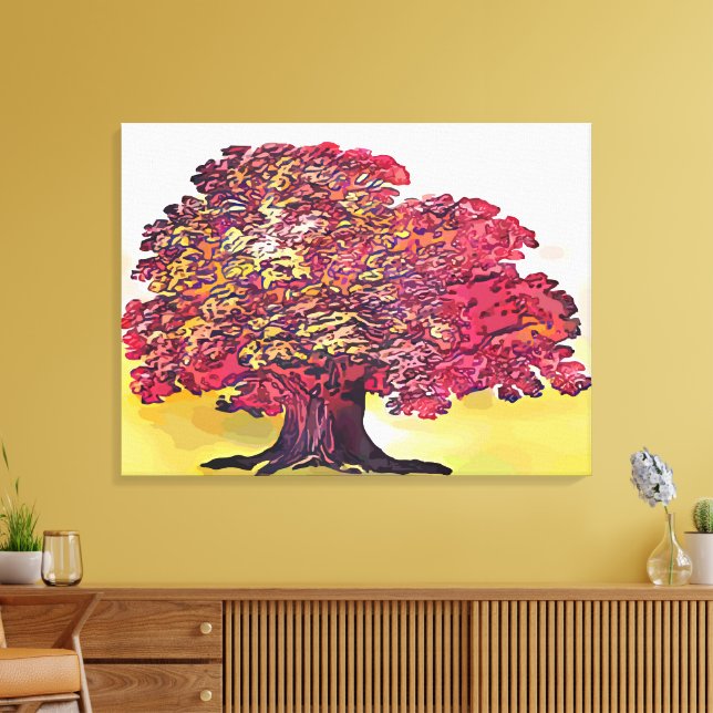 Baobab Tree Leinwanddruck (Insitu (Wohnzimmer))